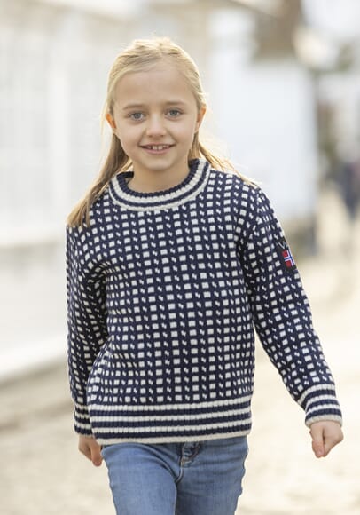 Islender Ullgenser, barn Marine