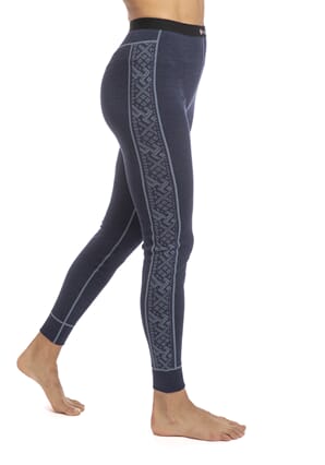 Springeren Longs - Marine m/sideprint Dame